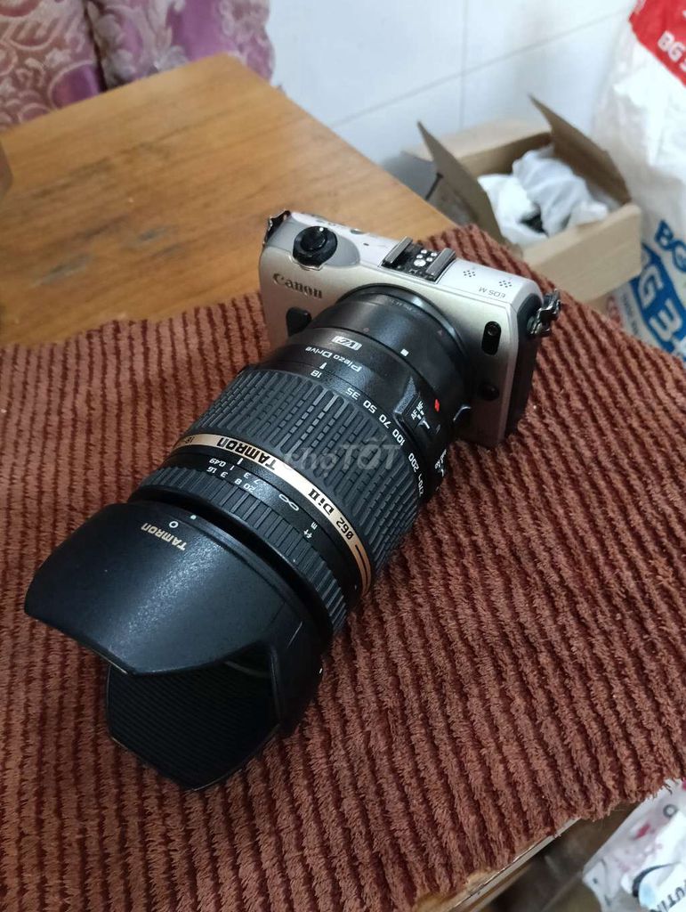 Máy ảnh Canon EOS M Bạc. Mua bán Máy ảnh, Máy quay tại Quận Tân Phú Tp Hồ Chí Minh được đăng bởi Cường hình 1