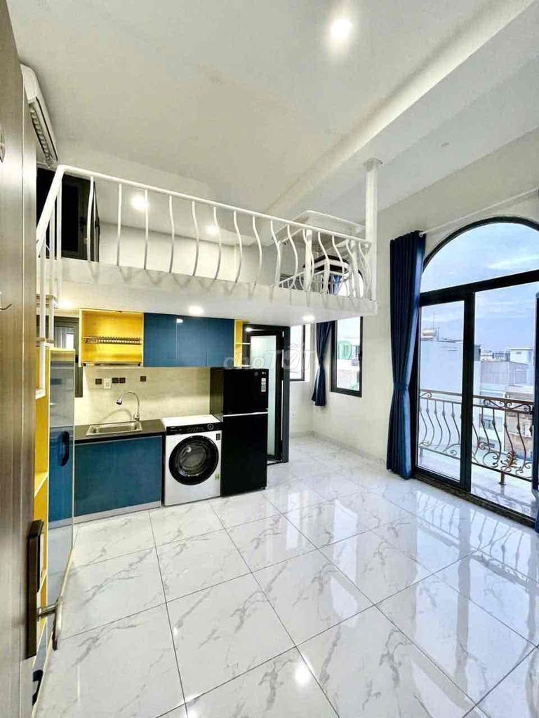 PHÒNG GÁC, DUPLEX TRUNG TÂM QUẬN 7 MỚI XÂY