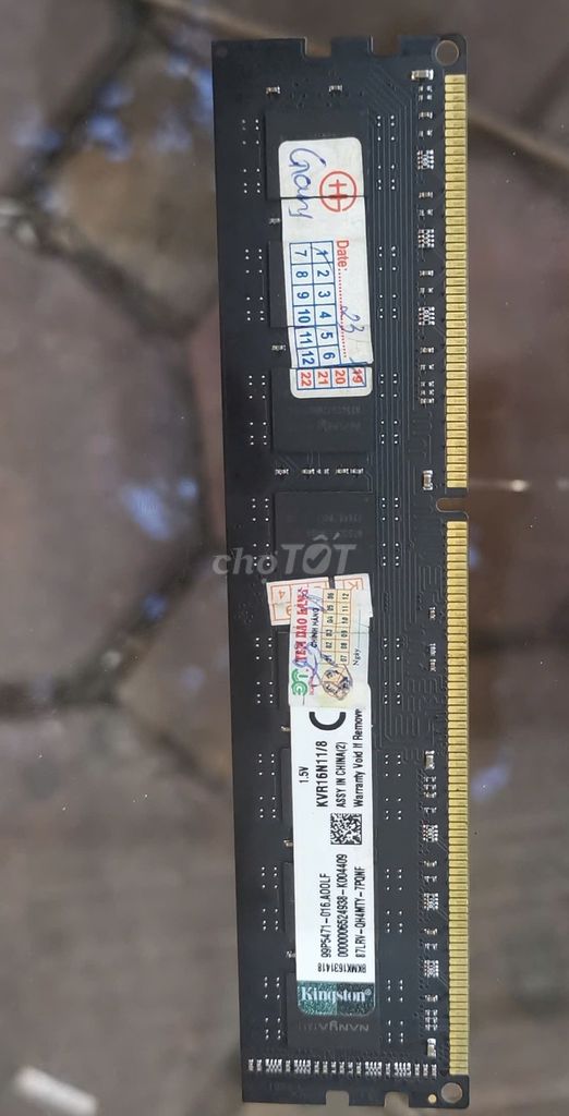 RAM8 gb DDR3 bus 1600. Mua bán Linh kiện (RAM, Card...) tại Quận Thanh Xuân Hà Nội được đăng bởi Minh Minh hình 1