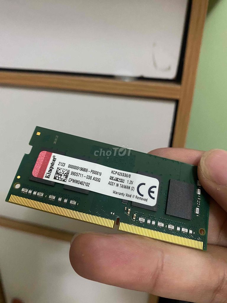 Nâng cấp dư thanh Ram 8G Kingston 3200mhz zin đẹp