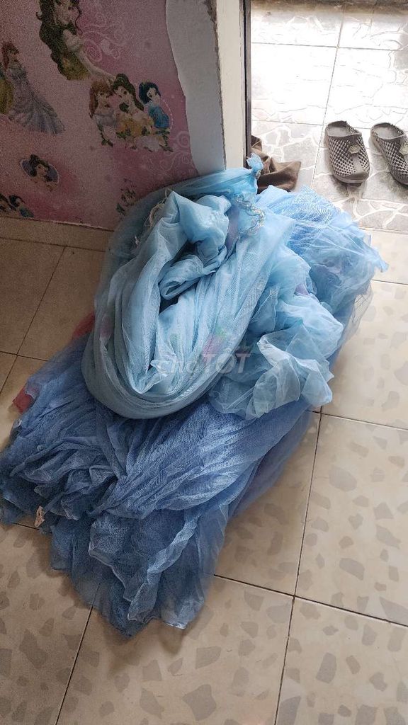 Mùng Xanh 3 cái. Mua bán Giường, chăn ga gối nệm tại Quận Bình Tân Tp Hồ Chí Minh được đăng bởi Mr Trường hình 1