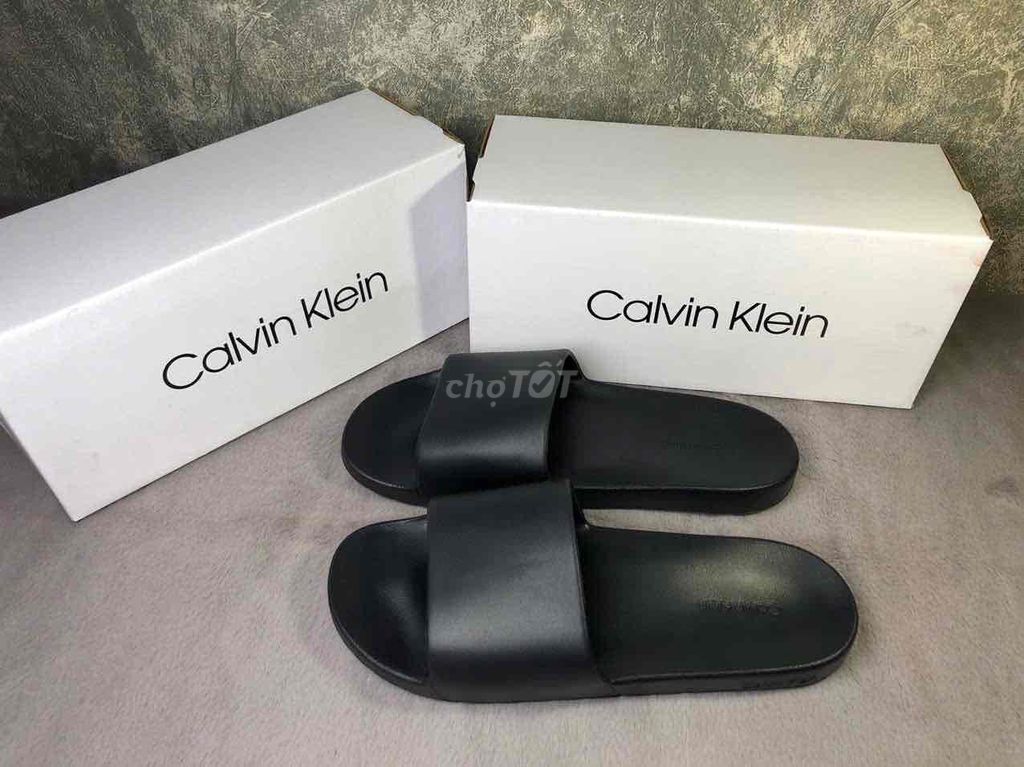 Dép Calvin Klein Đen, Xanh 36-44. Mua bán Giày dép tại Quận Gò Vấp Tp Hồ Chí Minh được đăng bởi Vodinhcuong hình 1