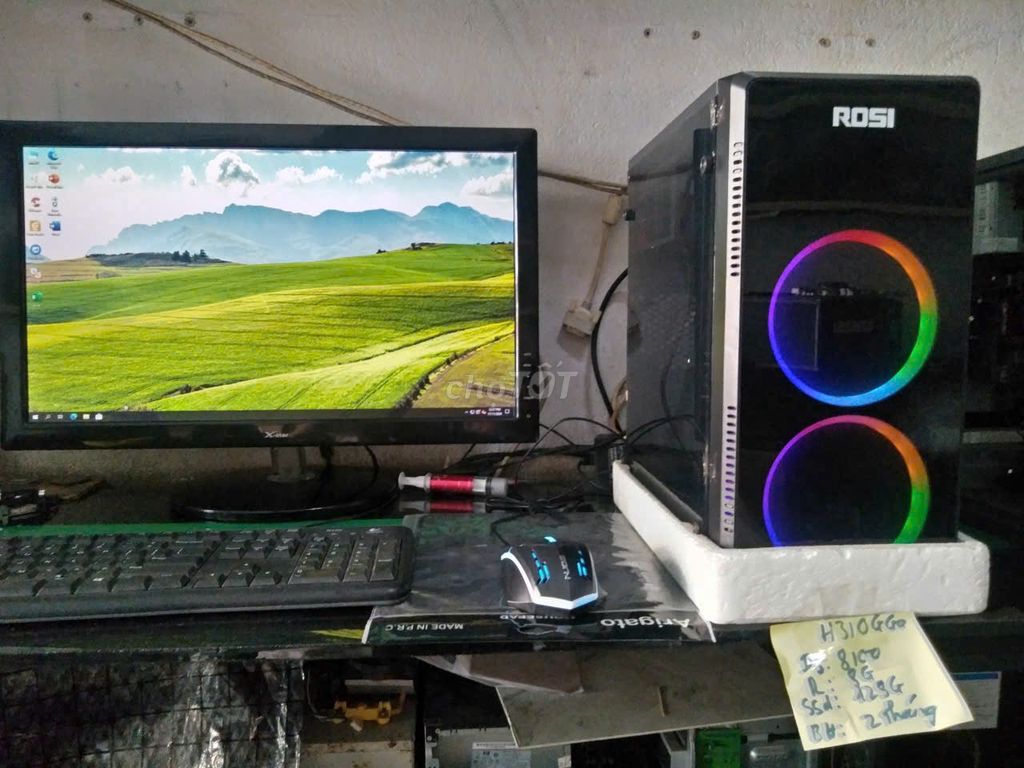 👉✅💔Bộ PC H310+I3 8100 làm VP/bán hàng,game OK🔥