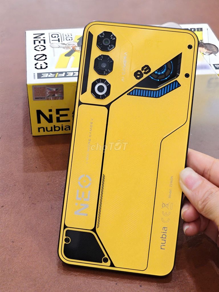 Nubia Neo 3 GT bản 12-256gb màu Vàng, Nứt Kính. Mua bán Điện thoại tại Quận Đống Đa Hà Nội được đăng bởi Hn Store hình 1