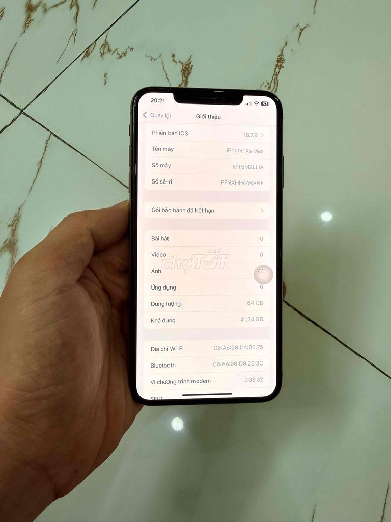 Bán Iphone Xsmax Quốc tế còn face zin đẹp. Mua bán Điện thoại tại Quận Hà Đông Hà Nội được đăng bởi Mạnh Mobile hình 1