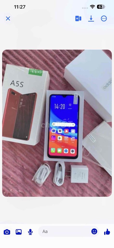 dư diện thoai oppo a5s. Mua bán Điện thoại tại Huyện Đức Trọng Lâm Đồng được đăng bởi vancong  hình 1
