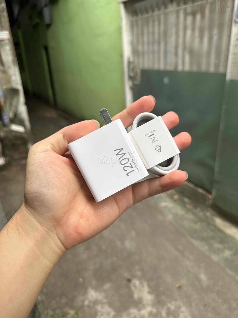 Sạc xiaomi 120w zin new bóc máy