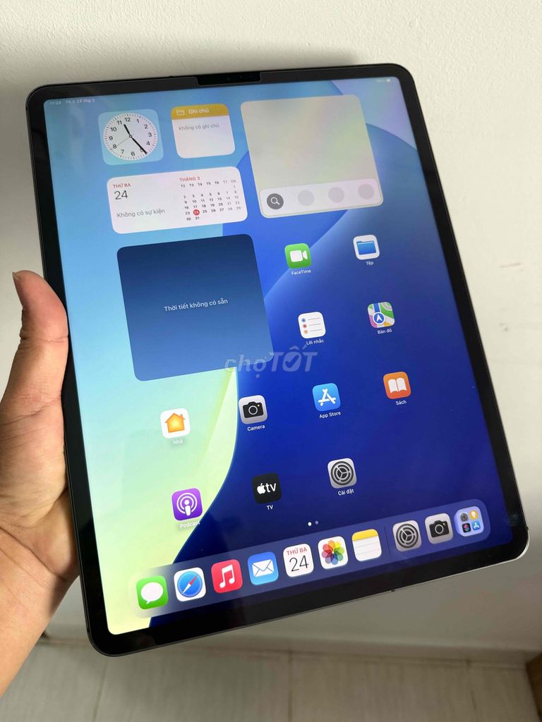 Apple iPad Pro 12.9 inch 128GB Xám, bản có sim. Mua bán Máy tính bảng tại Quận Bình Tân Tp Hồ Chí Minh được đăng bởi Phan Viet Tu hình 1