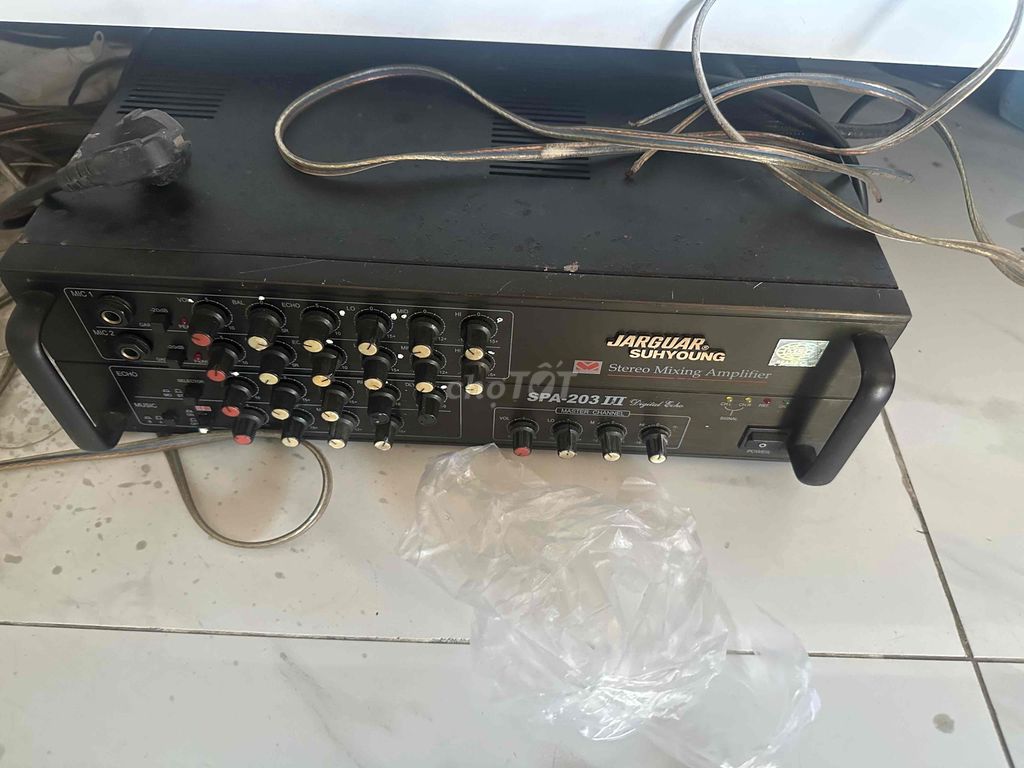 Amply karaoke Jarguar SPA-203III Đen. Mua bán Tivi, Âm thanh tại Quận Cẩm Lệ Đà Nẵng được đăng bởi Mười Bằng hình 1