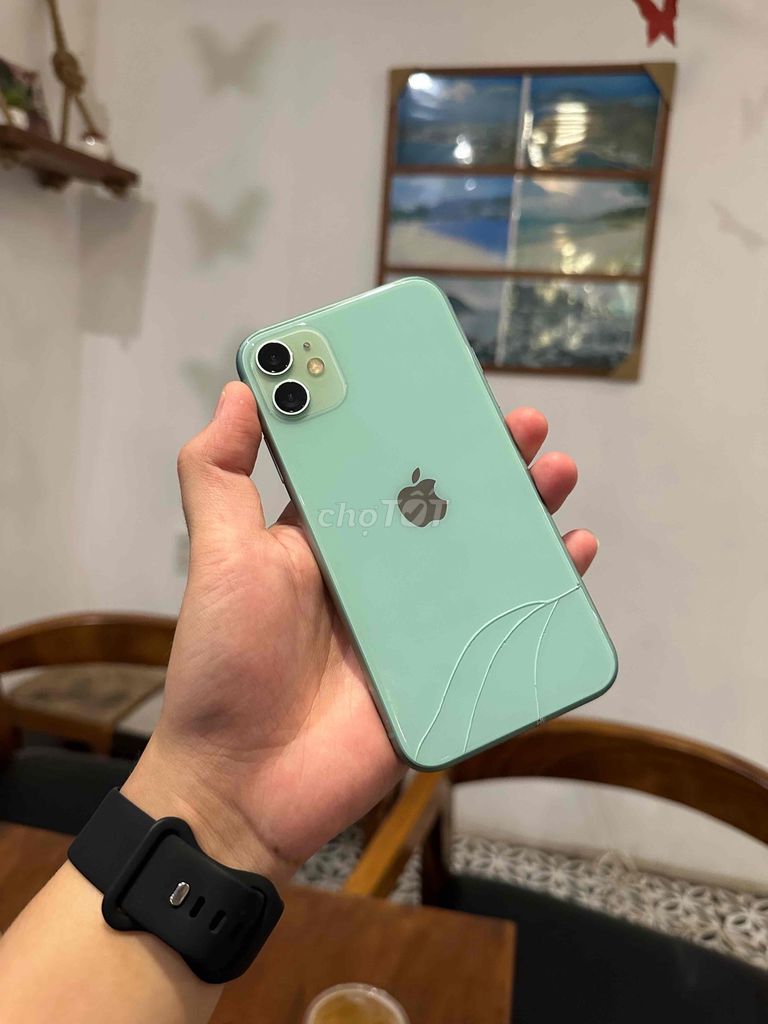iPhone 11 Xanh. Mua bán Điện thoại tại Thành phố Vũng Tàu Bà Rịa - Vũng Tàu được đăng bởi Hieutrung12 hình 1