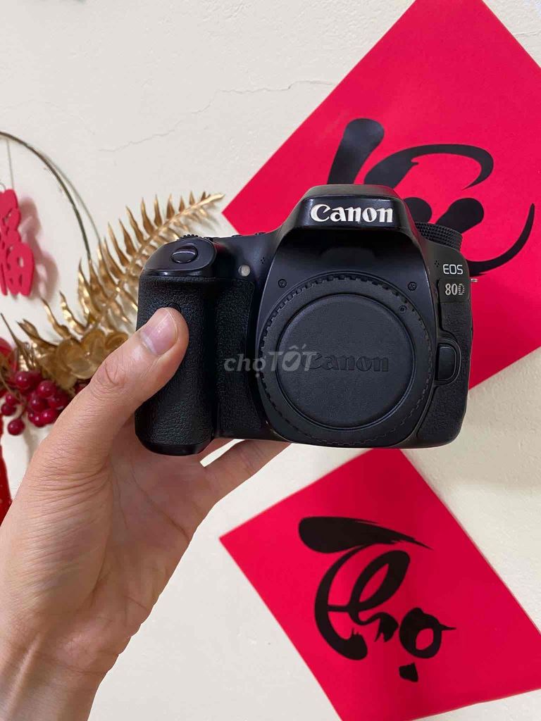 Máy ảnh Canon 80D Đen. Mua bán Máy ảnh, Máy quay tại Quận Hai Bà Trưng Hà Nội được đăng bởi Film Camera hình 1