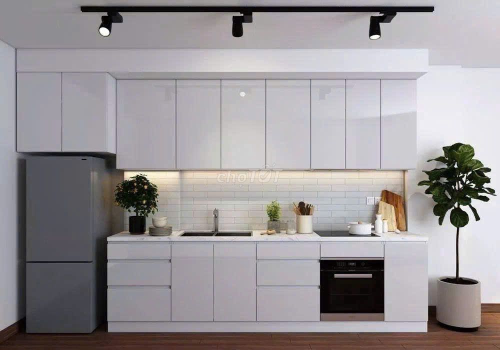 Bộ tủ bếp Gỗ MDF lõi xanh Trắng Hiện đại. Mua bán Tủ, kệ gia đình tại Thành phố Thủ Đức Tp Hồ Chí Minh được đăng bởi Nội Thất Giá Sĩ Phú Nhàn hình 1