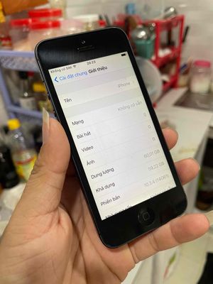 Iphone 5 64G qte nguyên zin, vỏ zin máy đẹp