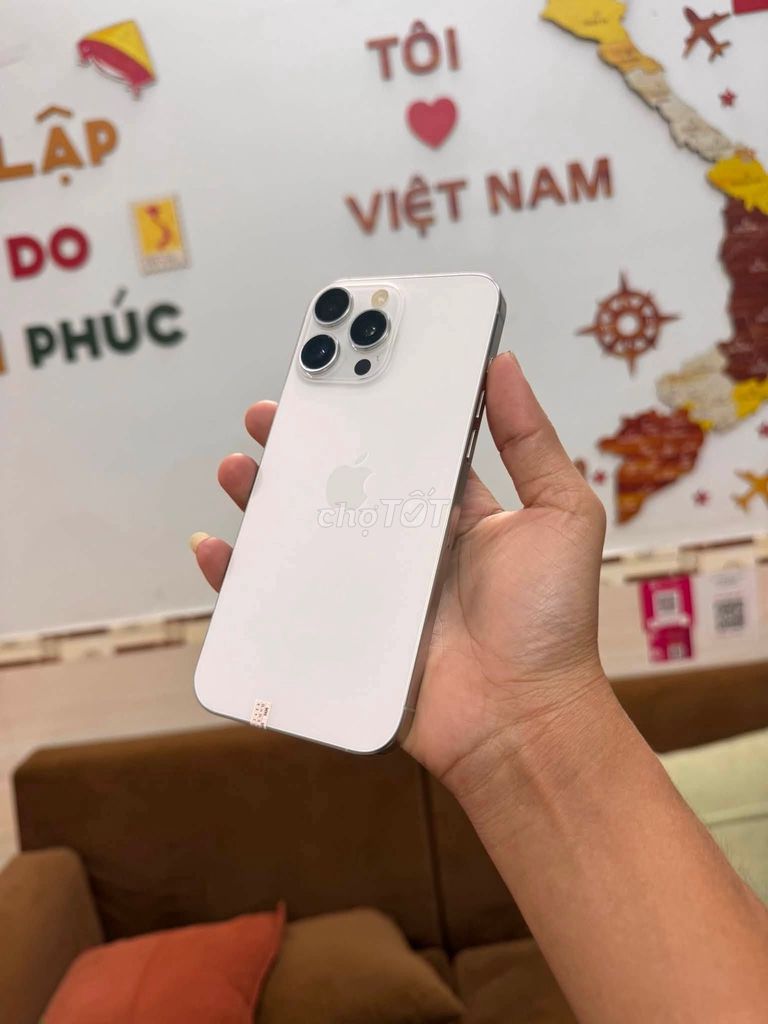 Apple iPhone 16 Pro Max 256GB Trắng 89%. Mua bán Điện thoại tại Quận 10 Tp Hồ Chí Minh được đăng bởi Hội Đồ Điện Tử hình 1