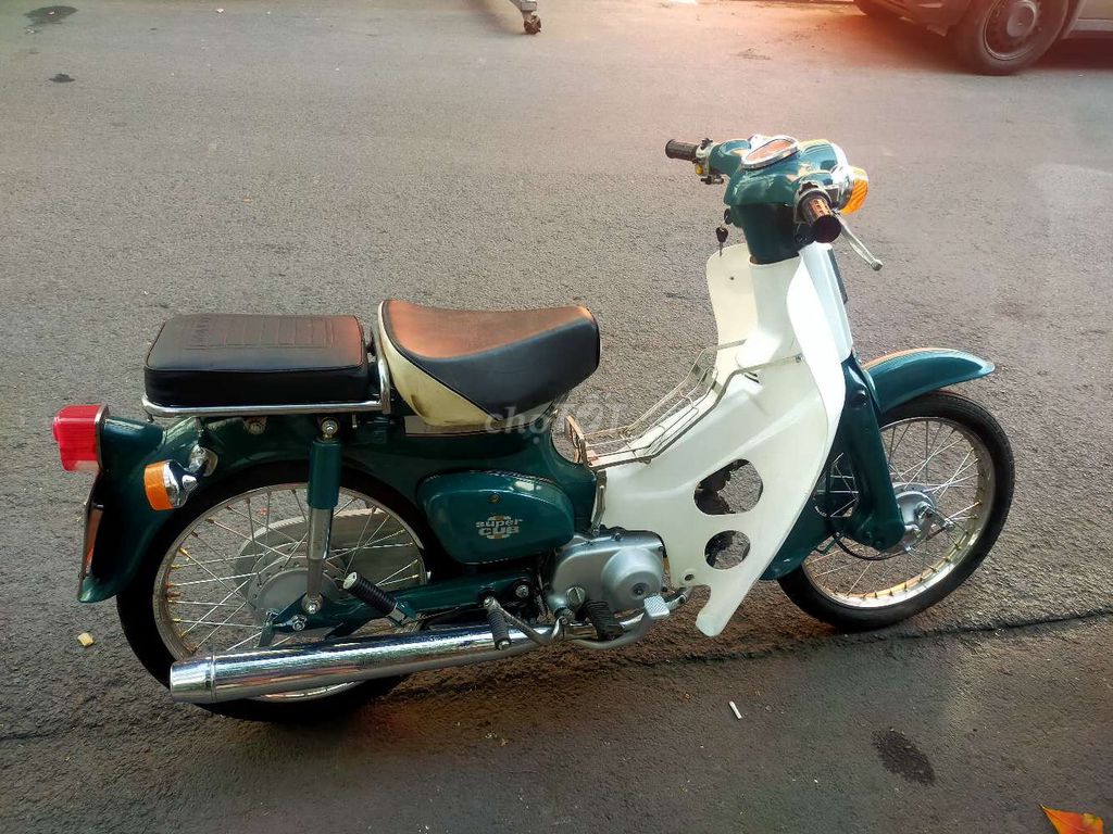 Honda Super Cub Xanh trắng. Mua bán Xe máy tại Quận Tân Bình Tp Hồ Chí Minh được đăng bởi tung hình 4