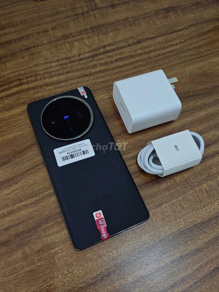 Vivo X100 5G 12/256 Đen sạc 80w có ship COD. Mua bán Điện thoại tại Quận Hoàng Mai Hà Nội được đăng bởi Trần Ngọc Hiếu hình 1