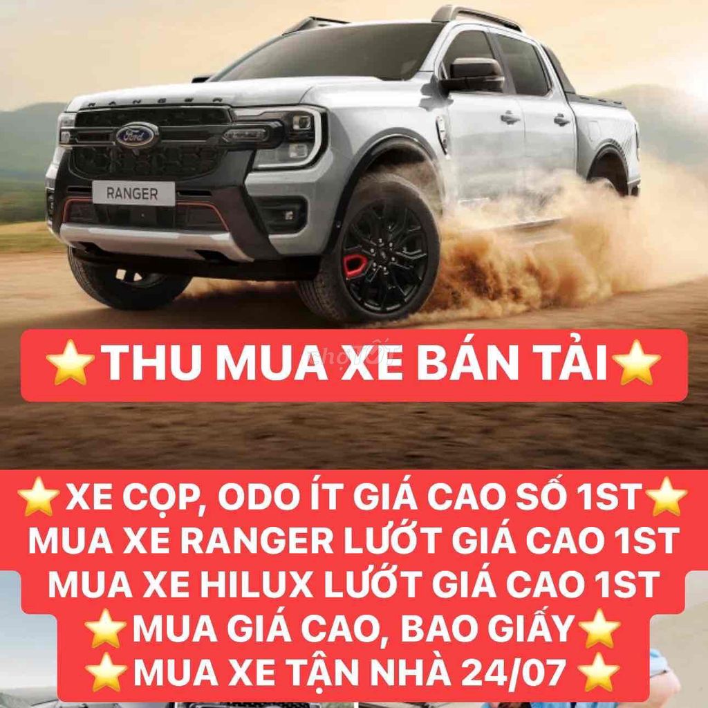 EM CHUYÊN MUA XE BÁN TẢI CŨ LƯỚT TẬN NHÀ GIÁ CAO