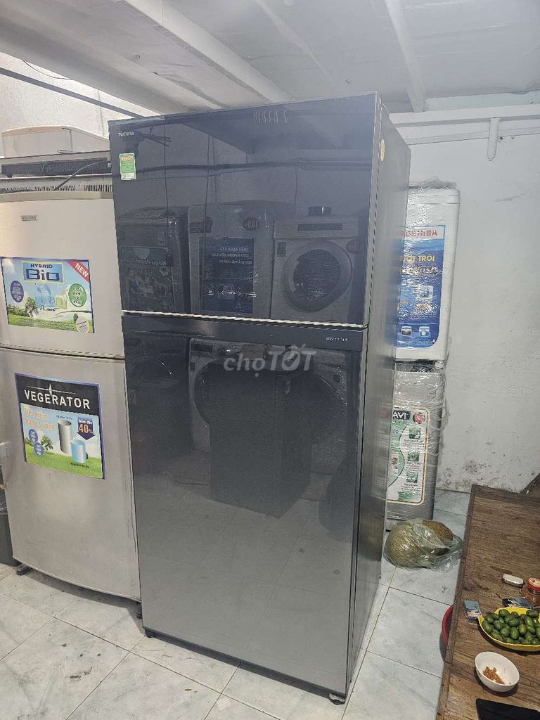 Tủ lạnh toshiba 600lit inverter còn mới 95%. Mua bán Tủ lạnh tại Quận Thanh Xuân Hà Nội được đăng bởi Máy Giặt Tủ Lạnh Hà Nội hình 3