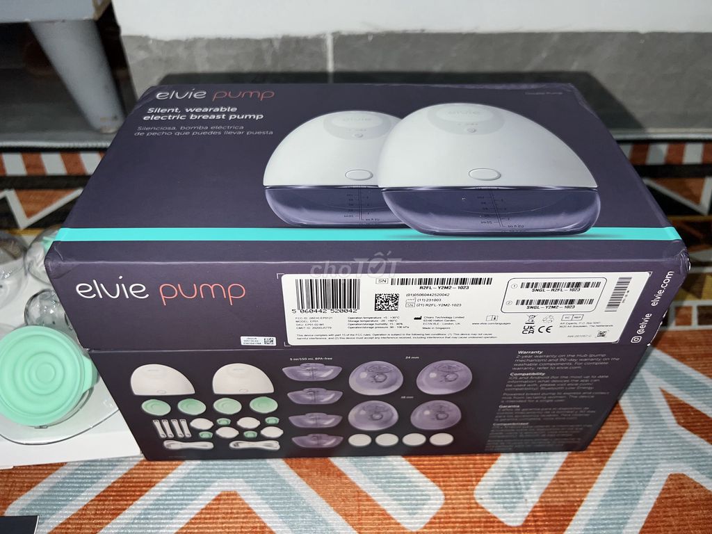Máy hút sữa Elvie Pump Trắng. Mua bán Mẹ và bé tại Quận Thanh Xuân Hà Nội được đăng bởi Dũng hình 1
