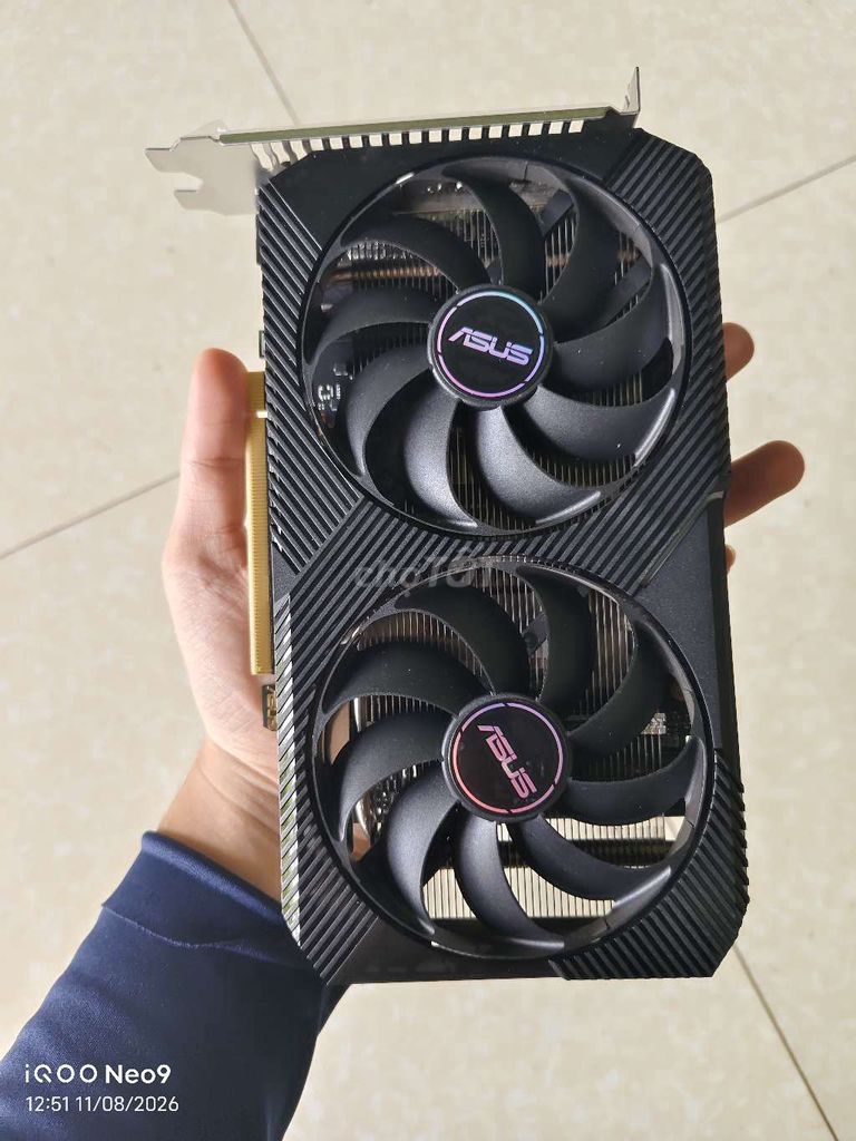 Card đồ họa Asus RTX 3050 8GB đẹp bh dài 10/2028. Mua bán Linh kiện (RAM, Card...) tại Thành phố Gia Nghĩa Đắk Nông được đăng bởi vinh hình 1