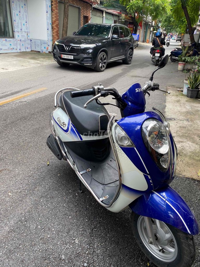 Скутер SYM Elite 50cc с полным комплектом документов