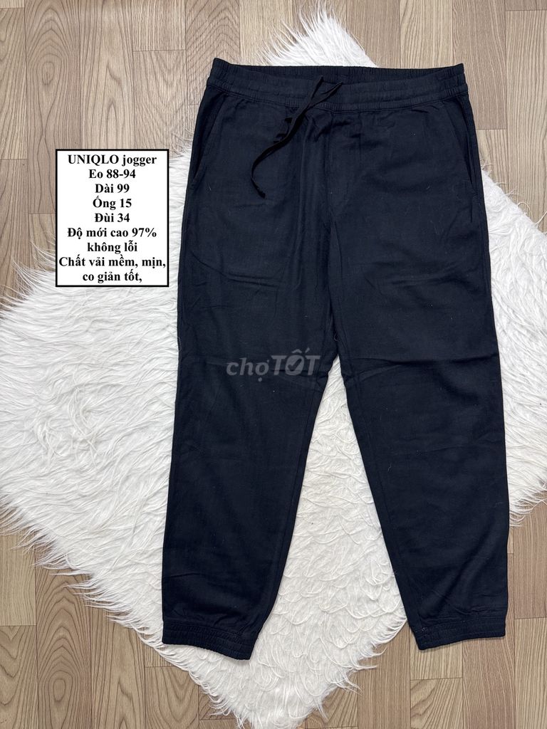Quần jogger UNIQLO Nam size L. Mua bán Quần áo tại Huyện Châu Thành Tiền Giang được đăng bởi BI ĐỒ SI HIỆU CHÍNH HÃNG hình 1