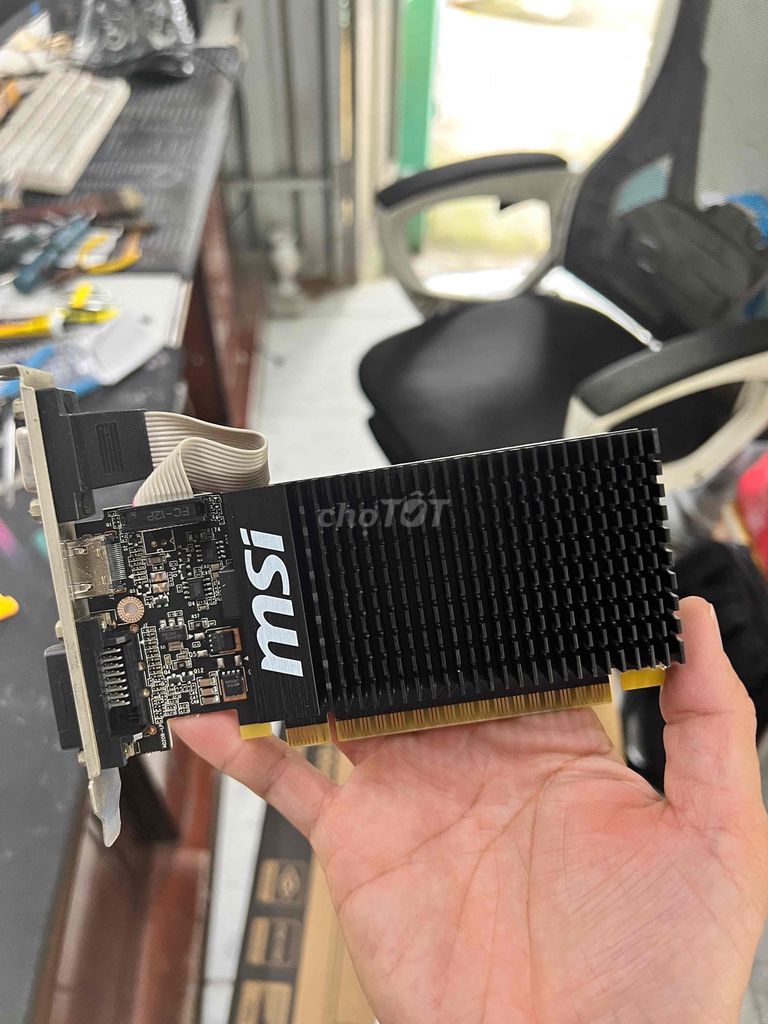 Card đồ họa MSI 710 1GD3 Đen. Mua bán Linh kiện (RAM, Card...) tại Quận Cái Răng Cần Thơ được đăng bởi LAPTOP PC Thành Nhân hình 1