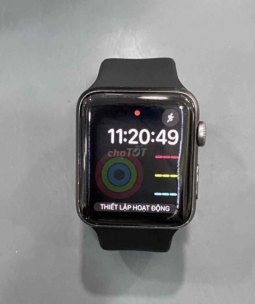 Apple Watch Series 3 GPS Đen 42mm 87%. Mua bán Thiết bị đeo thông minh tại Quận 5 Tp Hồ Chí Minh được đăng bởi Anh Thư hình 1