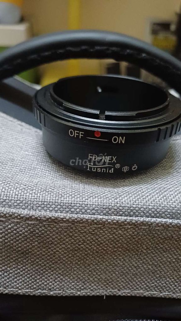 Ngàm chuyển Fusnid FD-NEX Canon FD Sony NEX Đen. Mua bán Máy ảnh, Máy quay tại Quận 12 Tp Hồ Chí Minh được đăng bởi Huỳnh Kim Thành hình 1