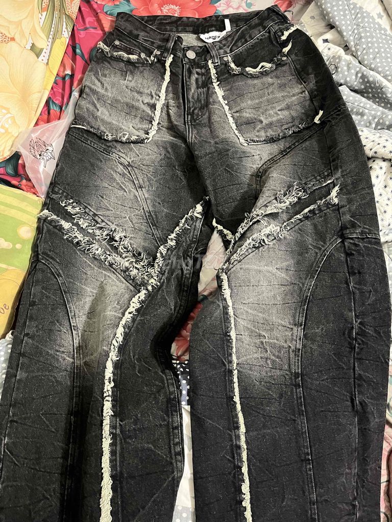 Quần dài tectonic rift jeans hades