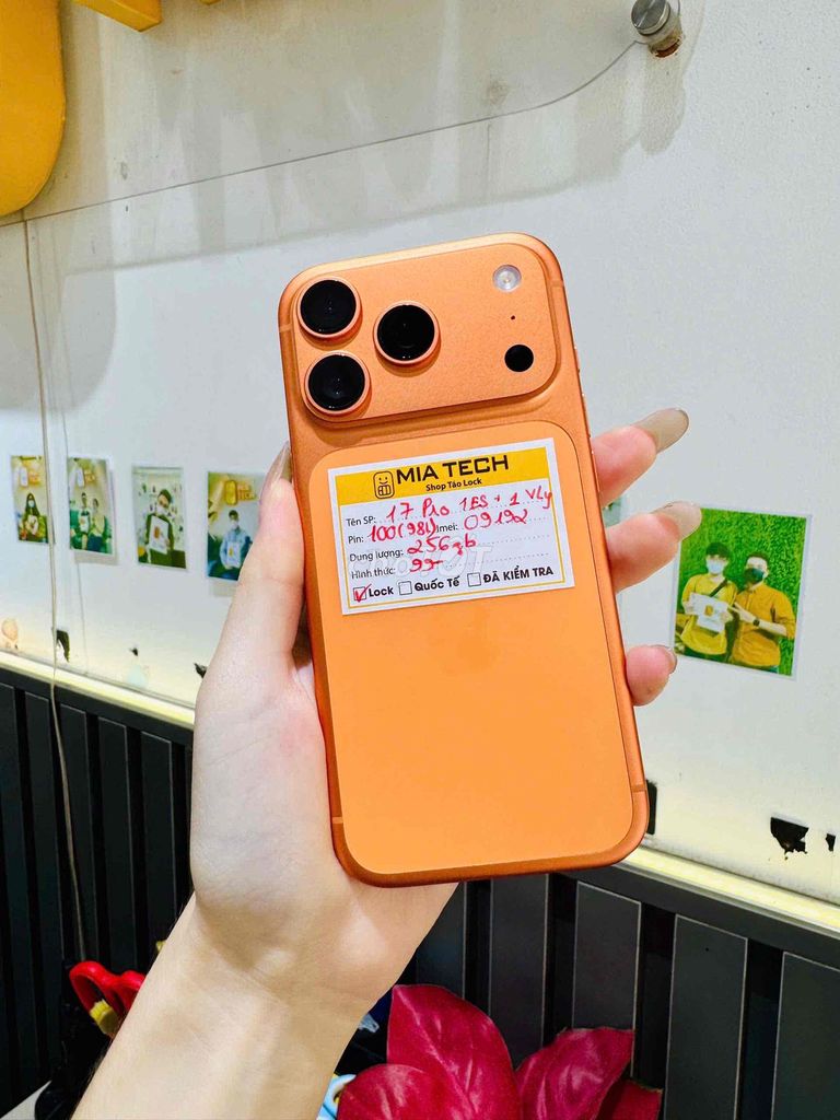 iPhone 17 Pro 256GB Cam 99%. Mua bán Điện thoại tại Quận Ba Đình Hà Nội được đăng bởi Huy Trần hình 1