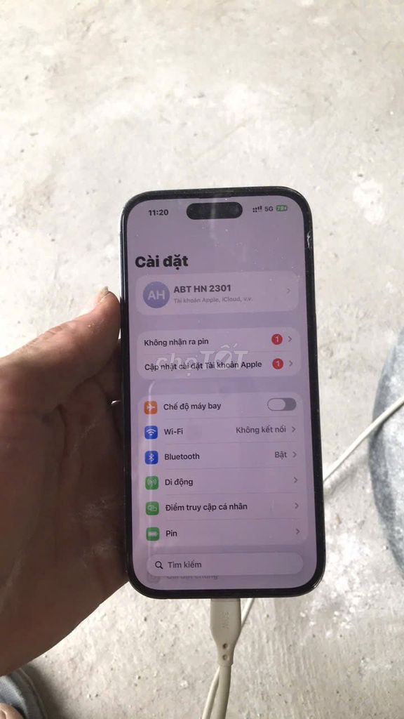 Apple iPhone 14 ProTím Đã qua sử dụng. Mua bán Điện thoại tại Quận Tây Hồ Hà Nội được đăng bởi cao nguyên hình 1