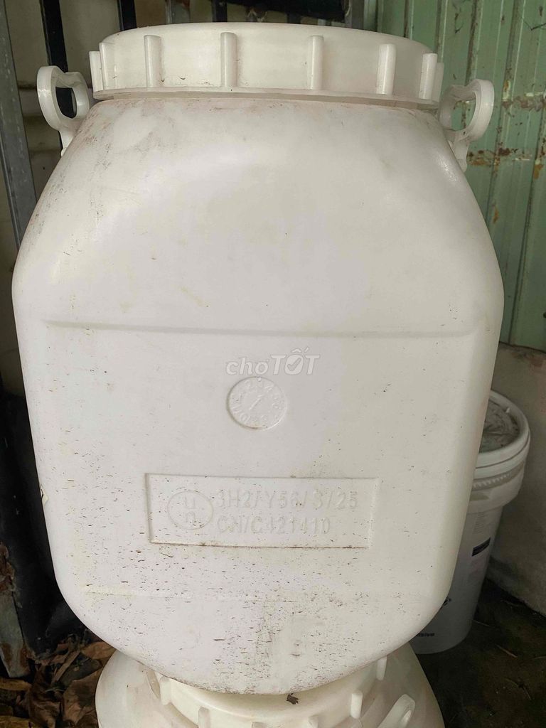 Thùng nhựa 50L Trắng Đã qua sử dụng. Mua bán Dụng cụ nhà bếp tại Huyện Hóc Môn Tp Hồ Chí Minh được đăng bởi Đạt hình 1
