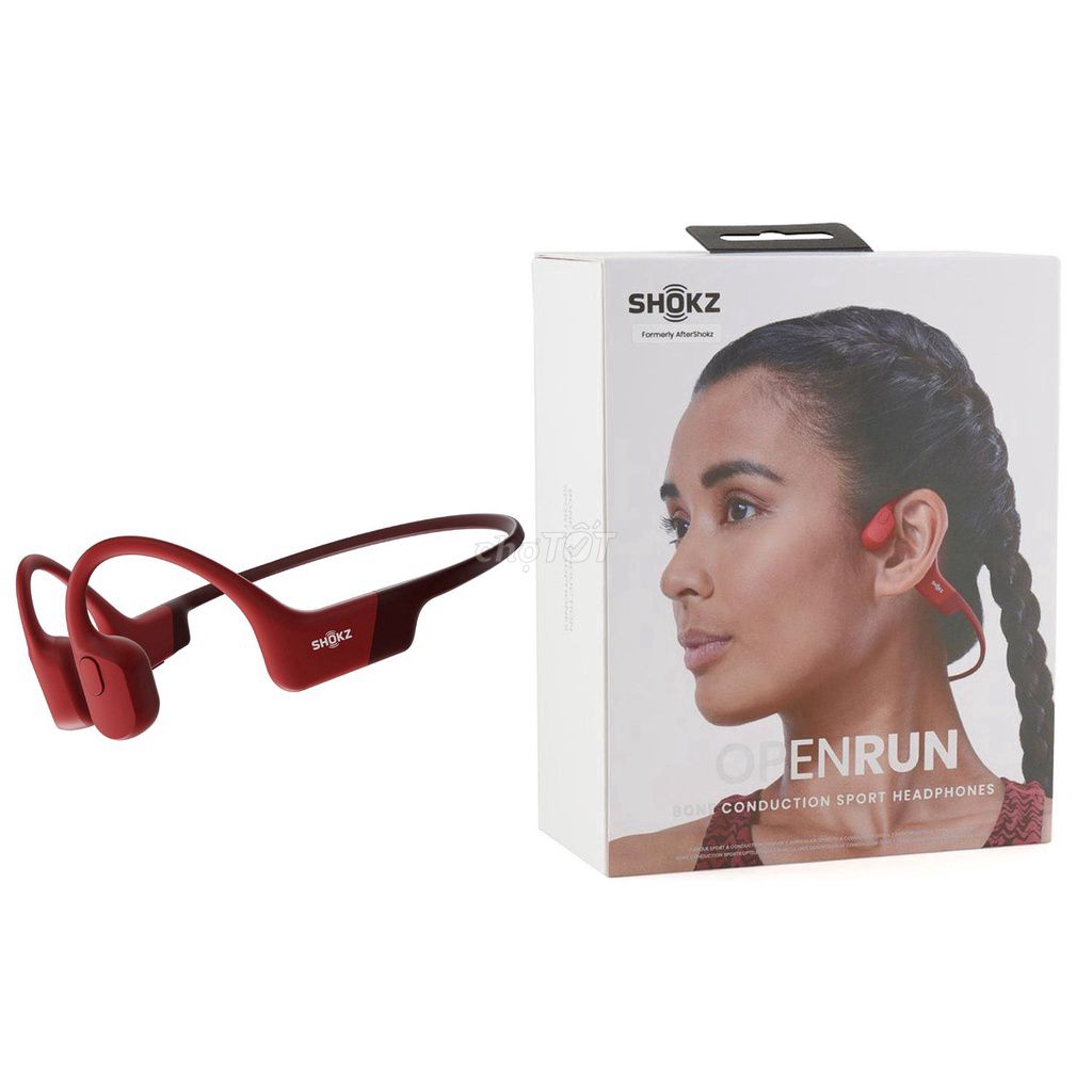 Tai nghe SHOKZ OpenRun Đỏ. Mua bán Thiết bị đeo thông minh tại Quận 7 Tp Hồ Chí Minh được đăng bởi ĐẠT PASS ĐỒ hình 1