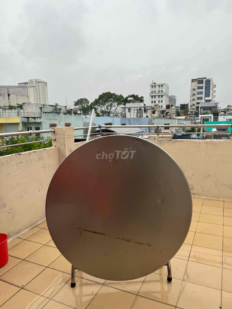 Bàn Inox Tròn 1m2. Mua bán Bàn ghế tại Quận 5 Tp Hồ Chí Minh được đăng bởi Cô Anh hình 1