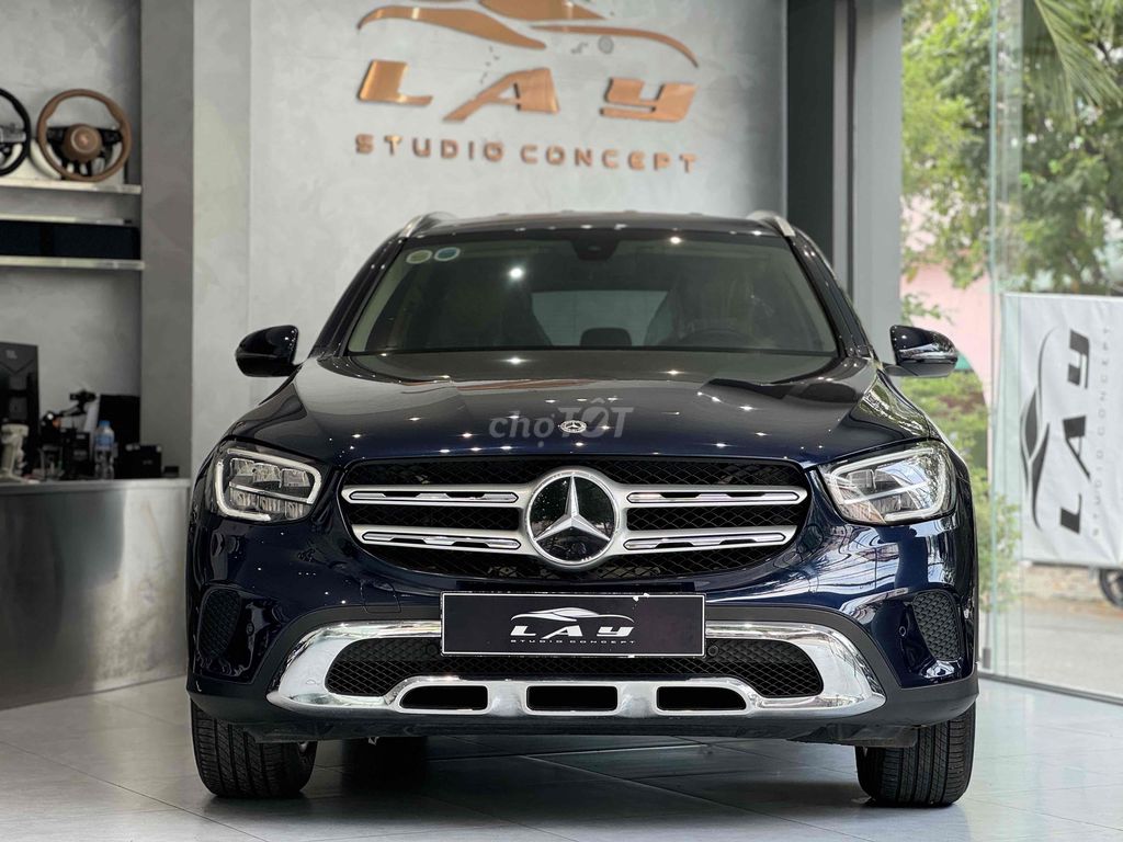 Mercedes Benz GLC200 2021 Xanh CVS Kem Siêu Cọp