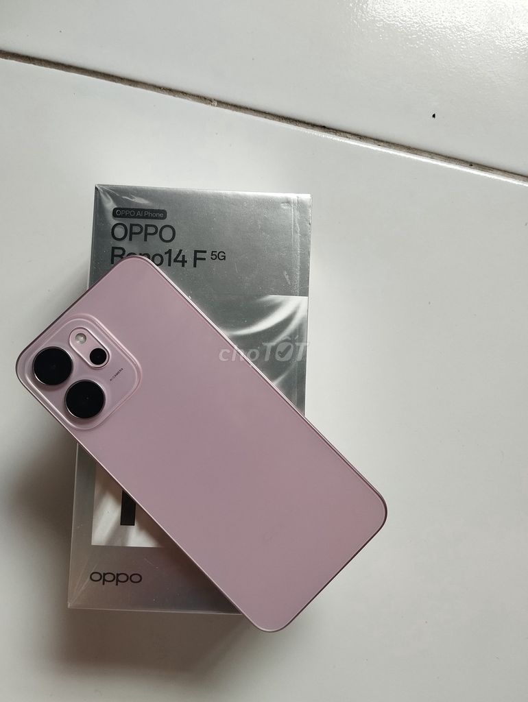 OPPO Reno14 F 5G Hồng Đập Hộp Full Seal. Mua bán Điện thoại tại Thành phố Tân An Long An được đăng bởi Huy Đồng hình 1