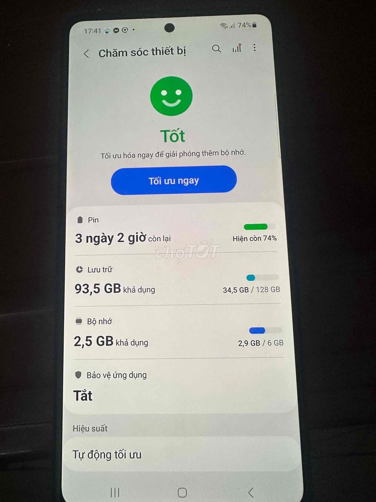 Samsung A51 6GB/128GB Đen. Mua bán Điện thoại tại Thành phố Ninh Bình Ninh Bình được đăng bởi duy phong hình 1