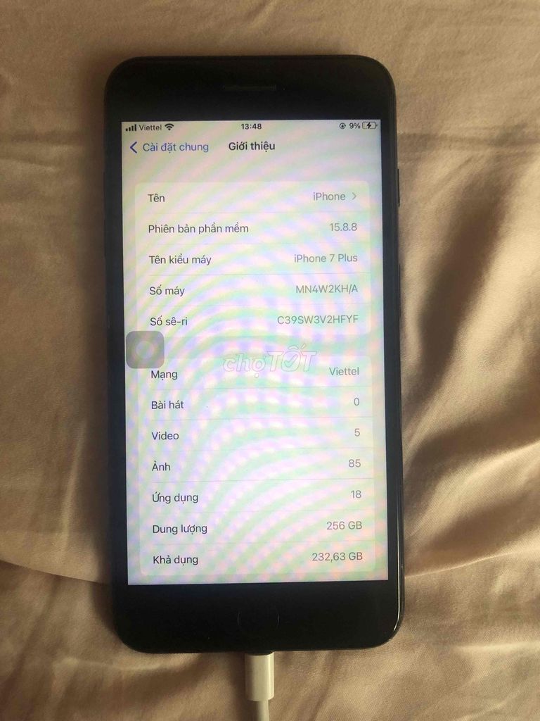 Apple iPhone 7 Plus 256GB Đen Đã sử dụng. Mua bán Điện thoại tại Quận Hai Bà Trưng Hà Nội được đăng bởi Luc ky hình 1