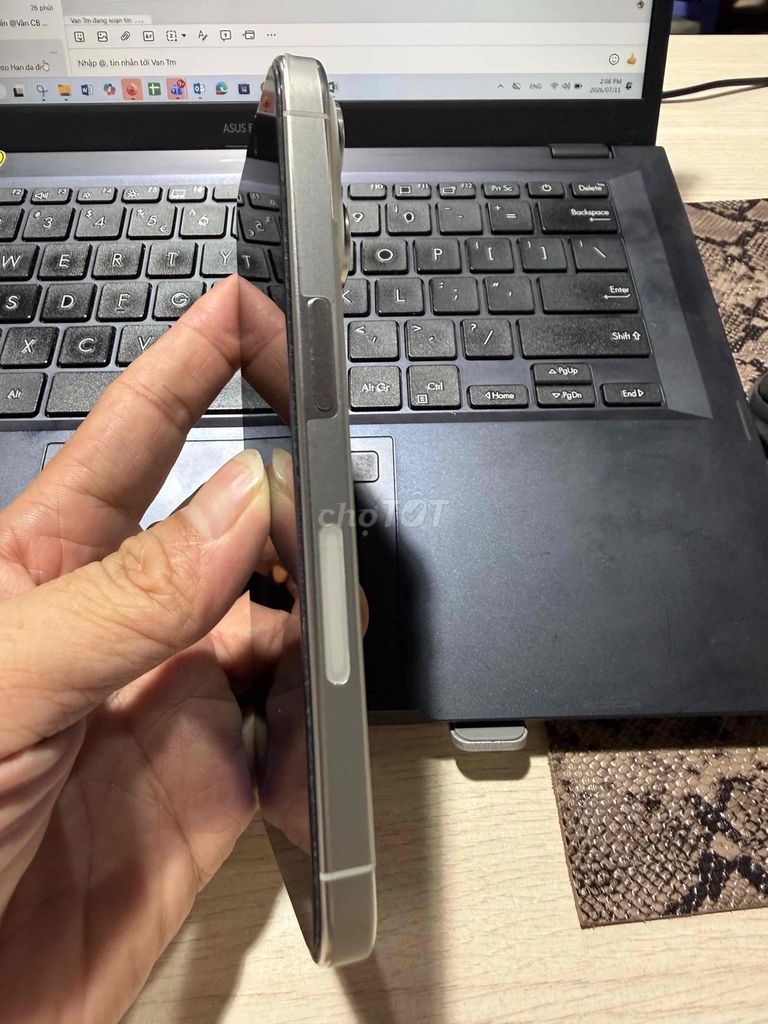 Apple iPhone 15 Pro 128GB Trắng 99% mới. Mua bán Điện thoại tại Quận Bình Tân Tp Hồ Chí Minh được đăng bởi Vu hình 1