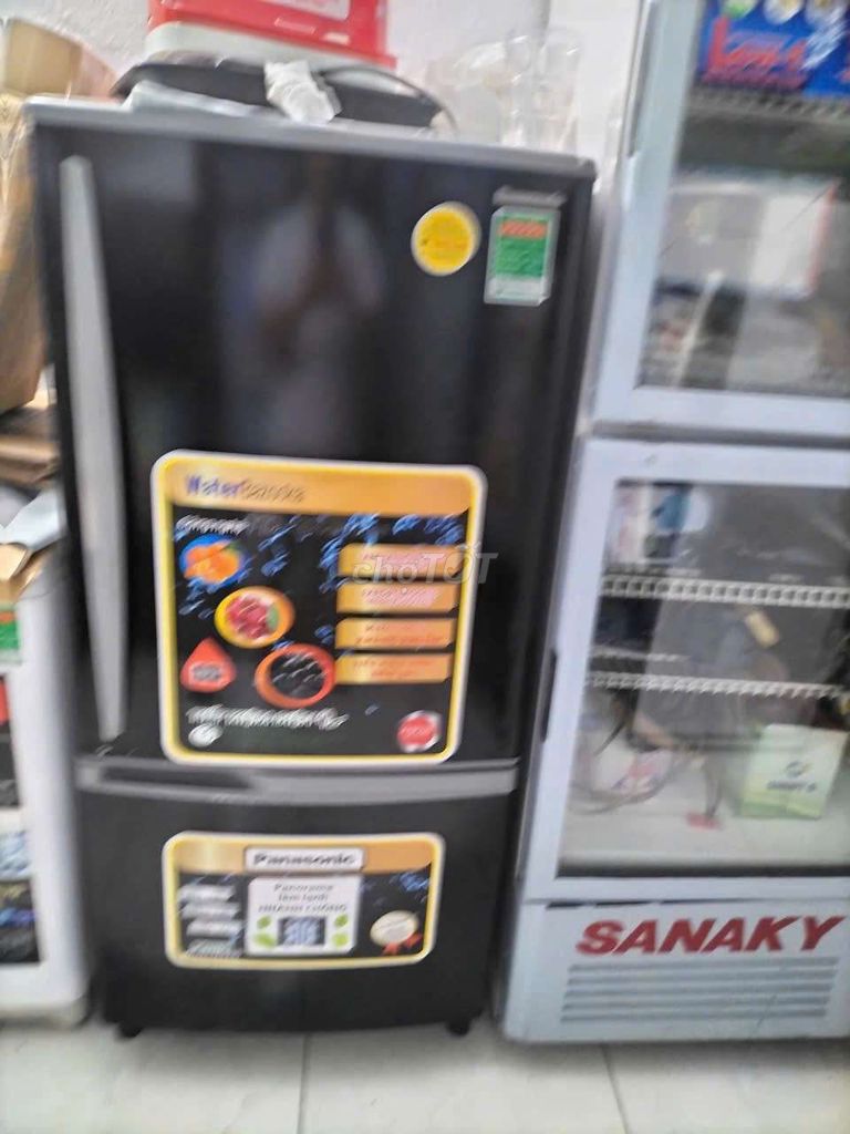 Tủ lạnh Panasonic Đen Tiết kiệm điện. Mua bán Tủ lạnh tại Quận 12 Tp Hồ Chí Minh được đăng bởi Gia Huy hình 1