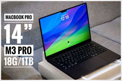 MacBook Pro 14inch M3 pro / 18G / 1TB Fullbox