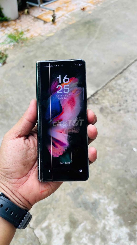 Samsung Fold 3 5G 256GB Đen. Mua bán Điện thoại tại Quận Ninh Kiều Cần Thơ được đăng bởi đồ điện tử cũ  hình 1