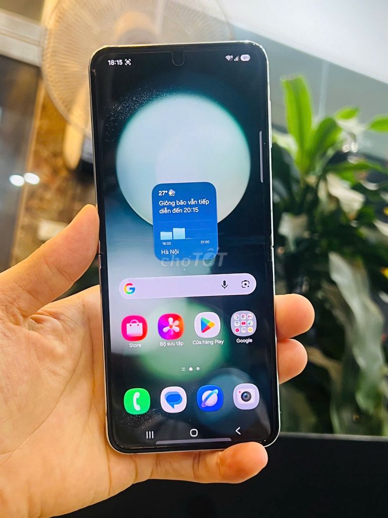 Samsung Galaxy Z Flip 5 512GB Xanh Chính hãng. Mua bán Điện thoại tại Quận Đống Đa Hà Nội được đăng bởi Nguyễn Thu hình 1