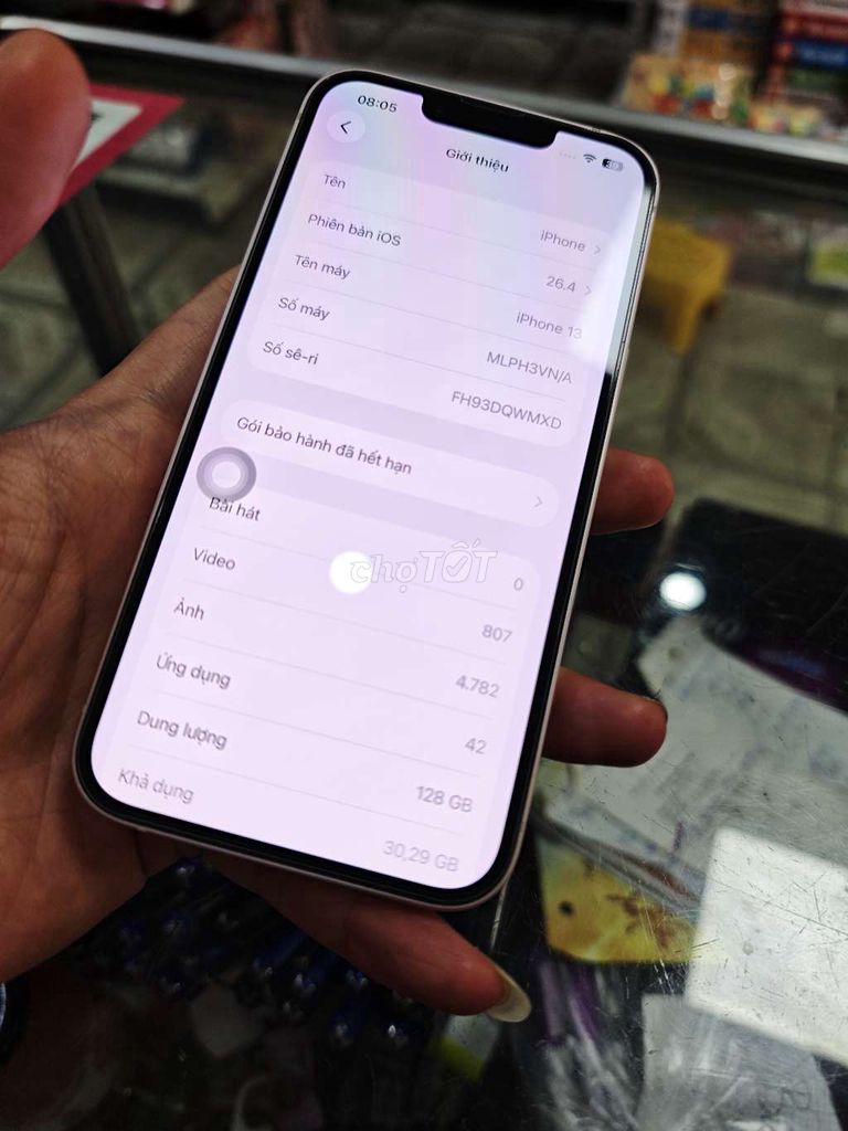 Apple iPhone 13 128GB Hồng Đã sử dụng. Mua bán Điện thoại tại Thành phố Nam Định Nam Định được đăng bởi Trần Quốc Việt hình 1