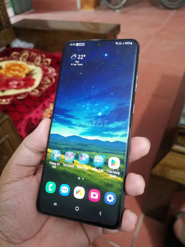 Samsung S20 Ultra 5G Đen Hàn Quốc. Mua bán Điện thoại tại Huyện Lập Thạch Vĩnh Phúc được đăng bởi Jovial hình 1