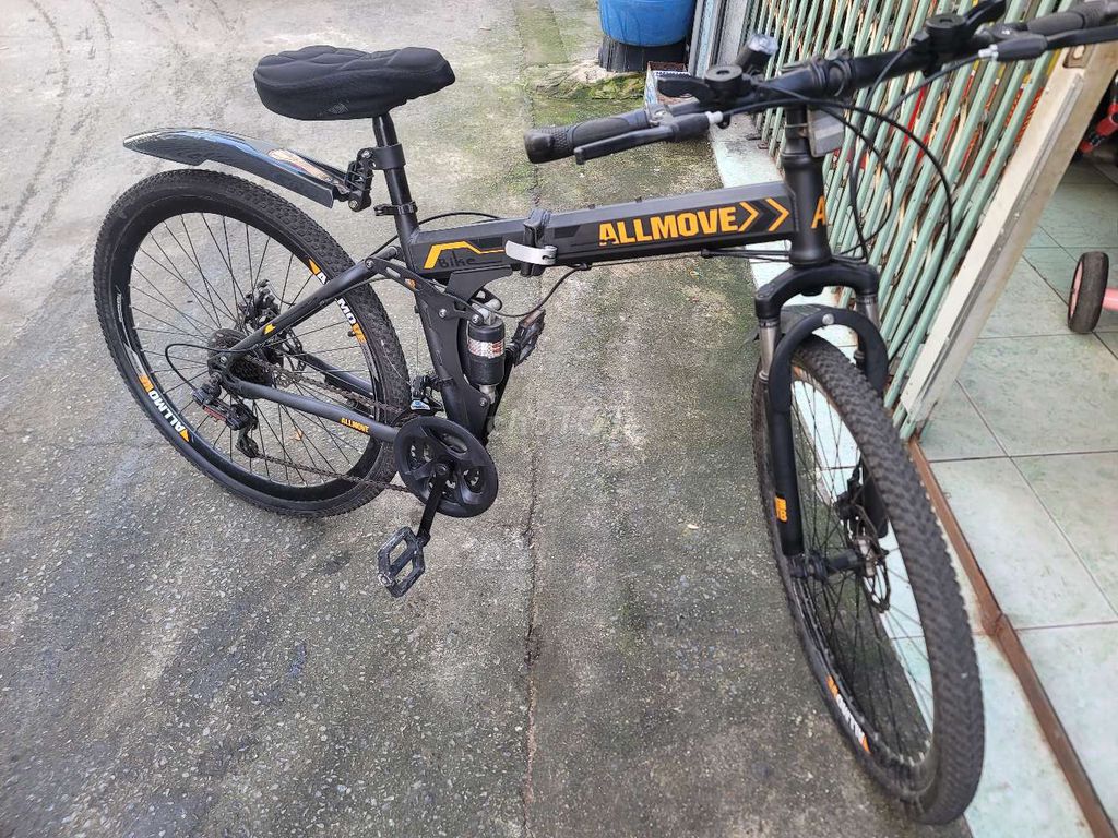 Xe đạp địa hình ALLMOVE Đen. Mua bán Xe đạp tại Thành phố Dĩ An Bình Dương được đăng bởi Chi Thiện hình 4