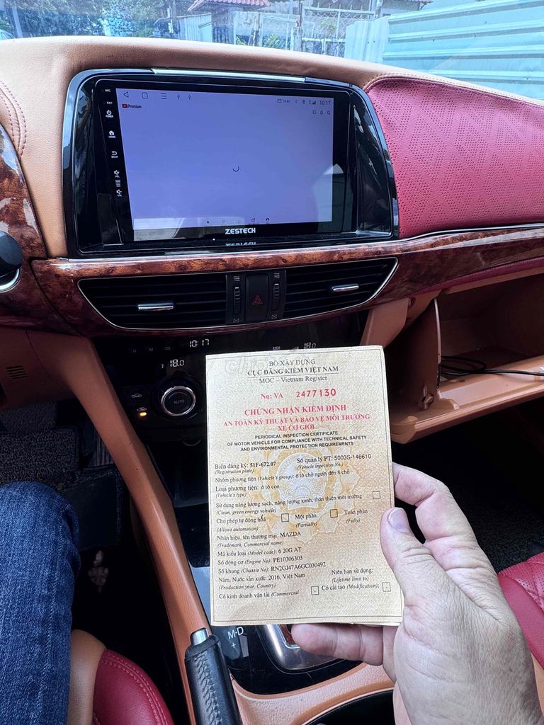 Mazda 6 2016 2.0L Premium - 66000 km. Mua bán Ô tô tại Quận 12 Tp Hồ Chí Minh được đăng bởi Tân hình 12