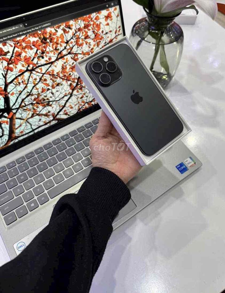 15 Pro Max 1T Đen Quốc tế Mỹ pin 100 Cam LKCH. Mua bán Điện thoại tại Quận 3 Tp Hồ Chí Minh được đăng bởi Nam Á Mobile hình 1