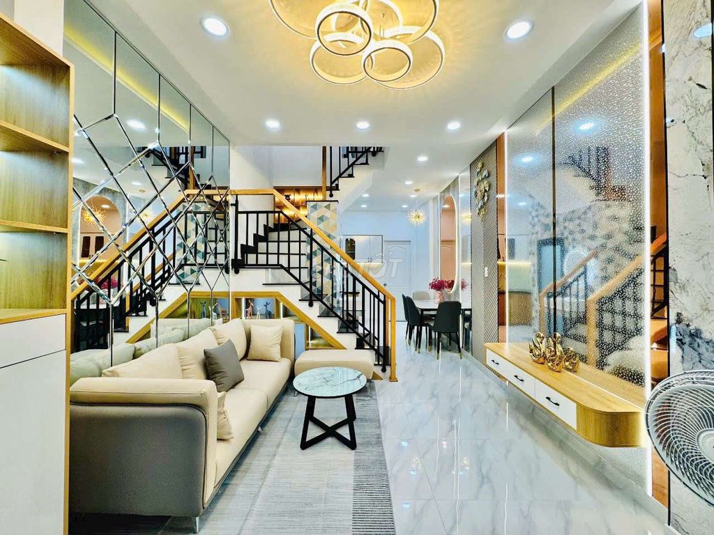 Gần Mặt Tiền, Nhà Mới, 40m2, 3PN, Lý Thường Kiệt, Q. Gò Vấp